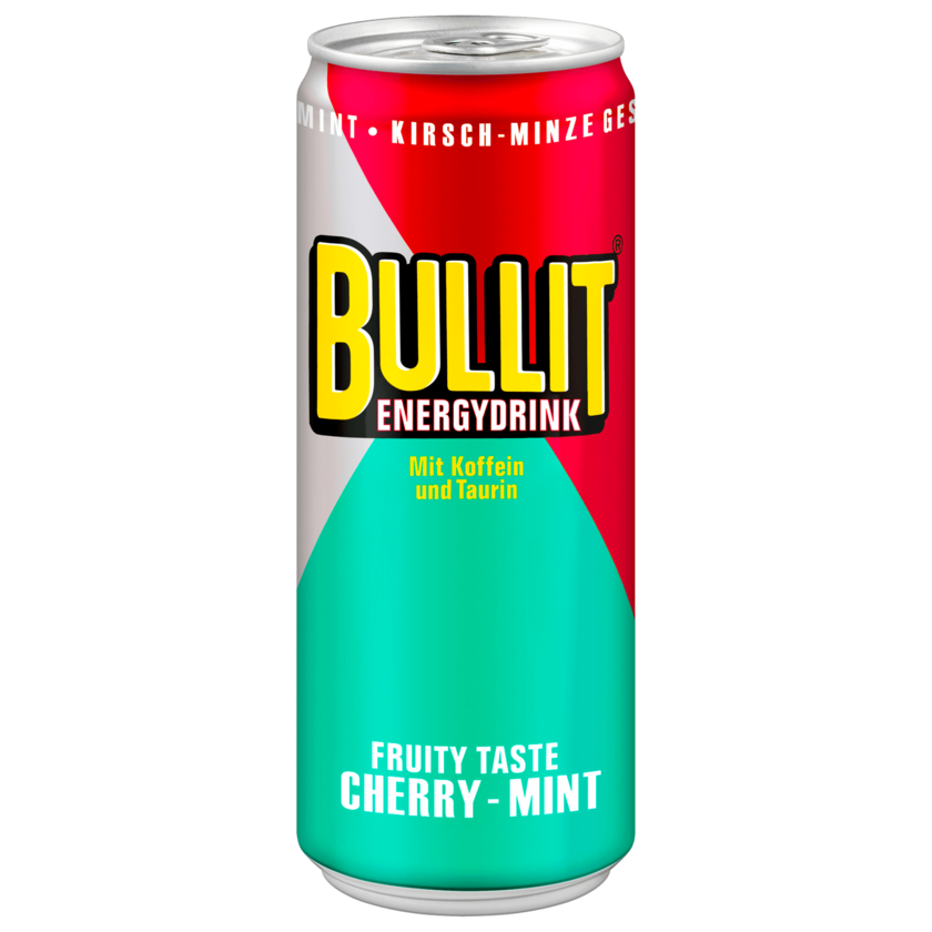 Bullit Energydrink Cherry-Mint 0,33l